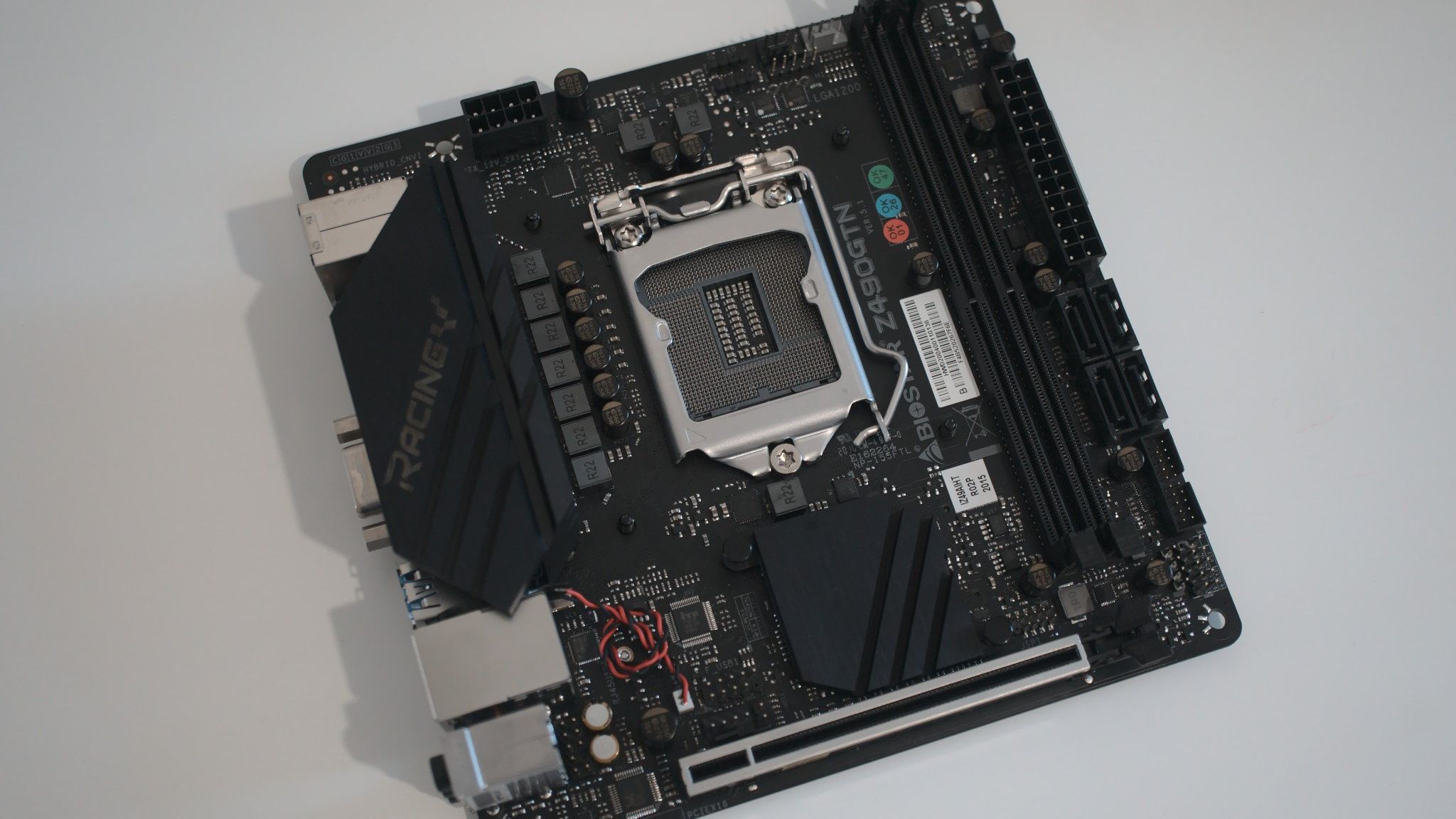 LEOLEO BIOSTAR Z490GTN itxマザーボード ジャンク BIOSTAR Z490GTN mini-ITX 10/11世代 マザーボード (A-10