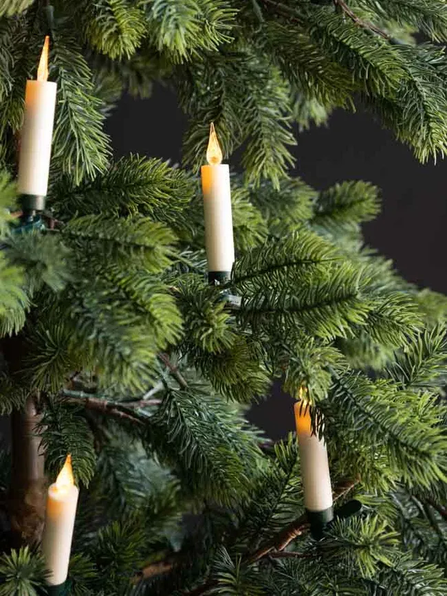 SHISHI, Set of 10 Led Dinner Candles