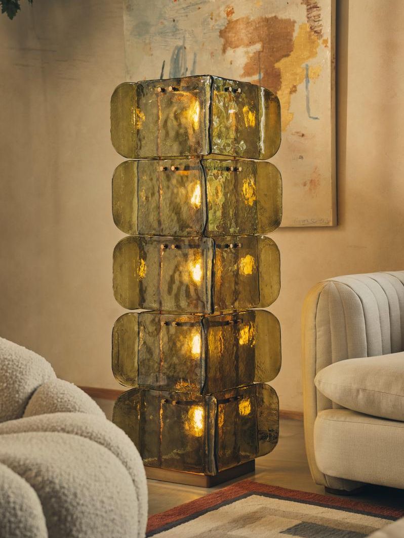 Elias Floor Lamp, Green
