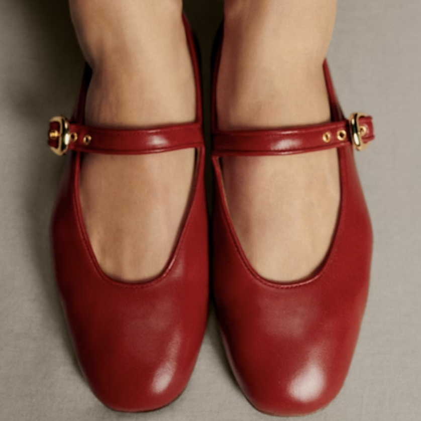Image of red flats