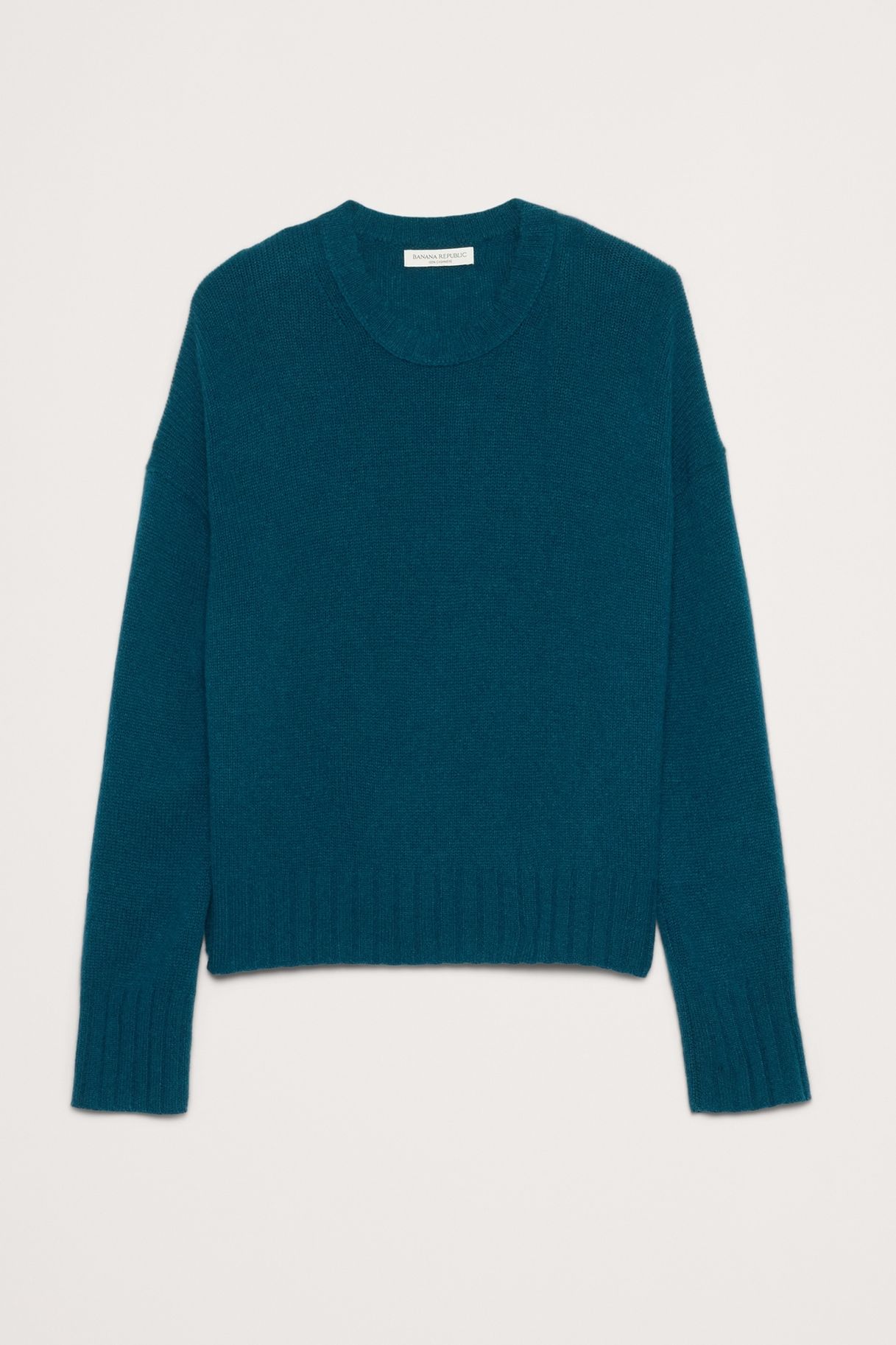 Midweight Cashmere Crew-Neck Sweater