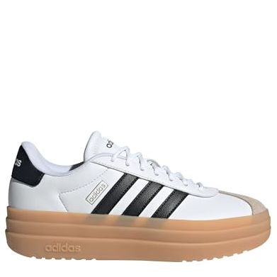 Adidas Women's Vl Court Bold Shoes, Ftwr White/core Black/wonder Beige, 6 Uk