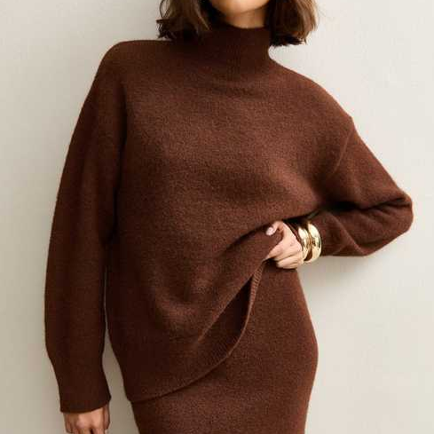 New Look brown knit jumper