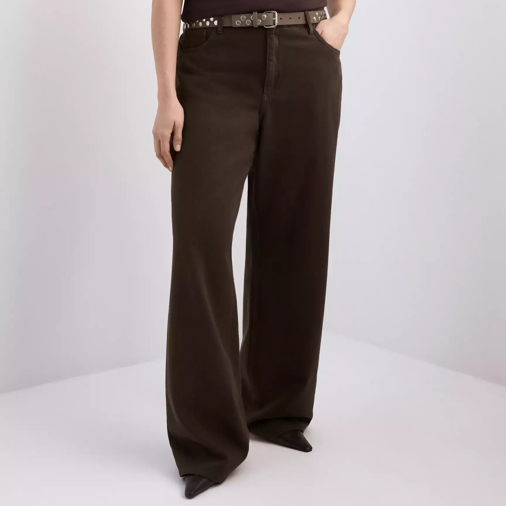 Danila High-Waisted Wide Leg Jeans - Women | Mango United Kingdom