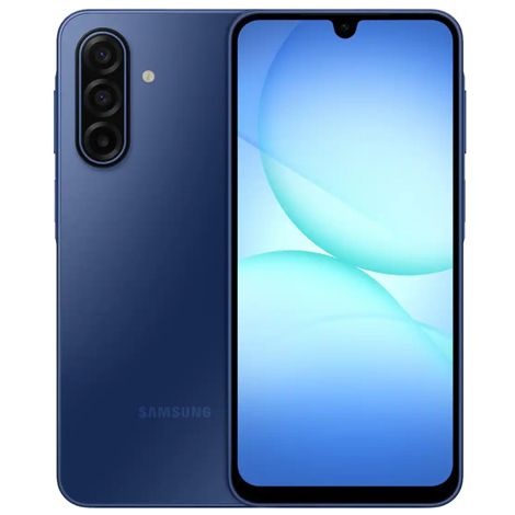 Samsung Galaxy A17 render in blue