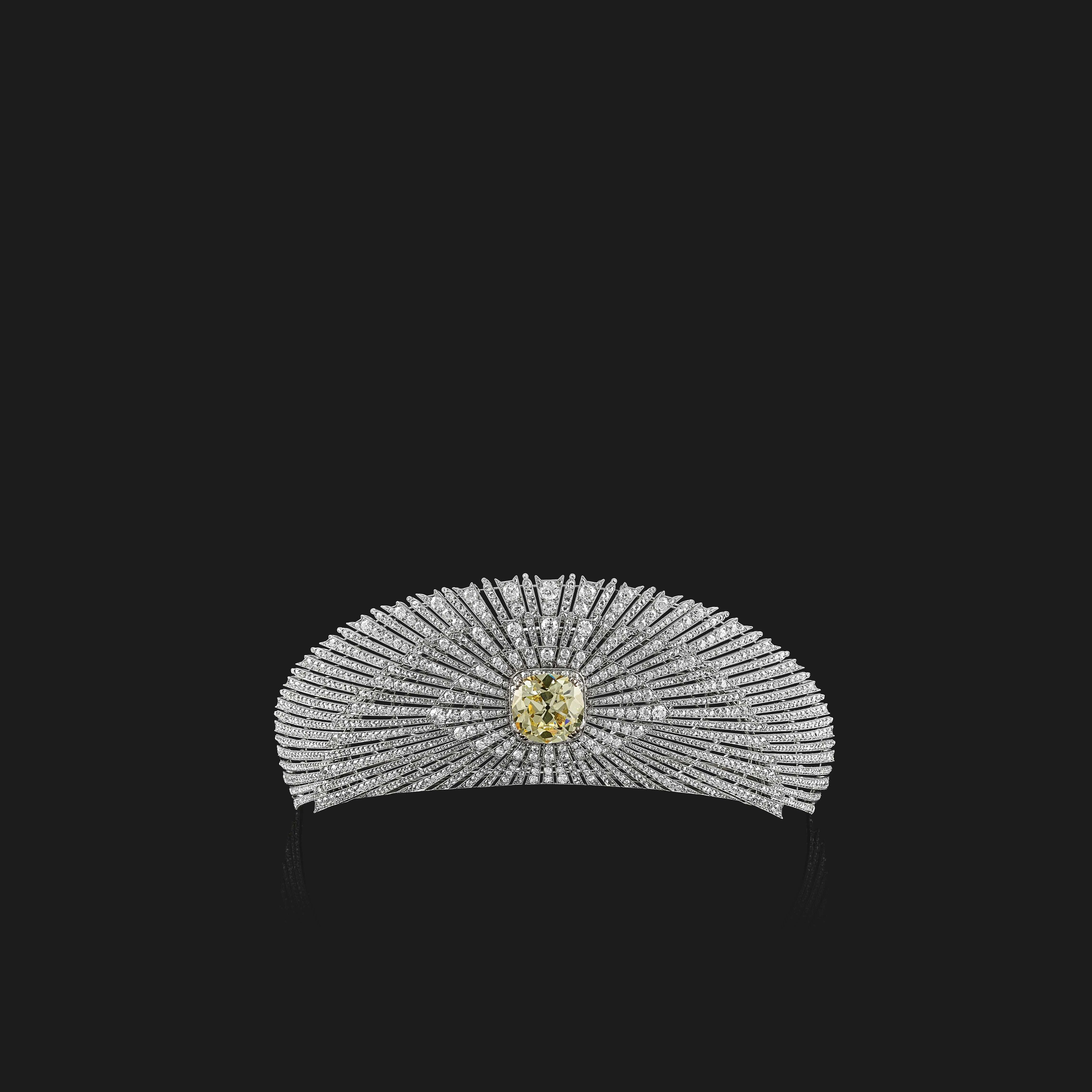 Sun Tiara by Cartier