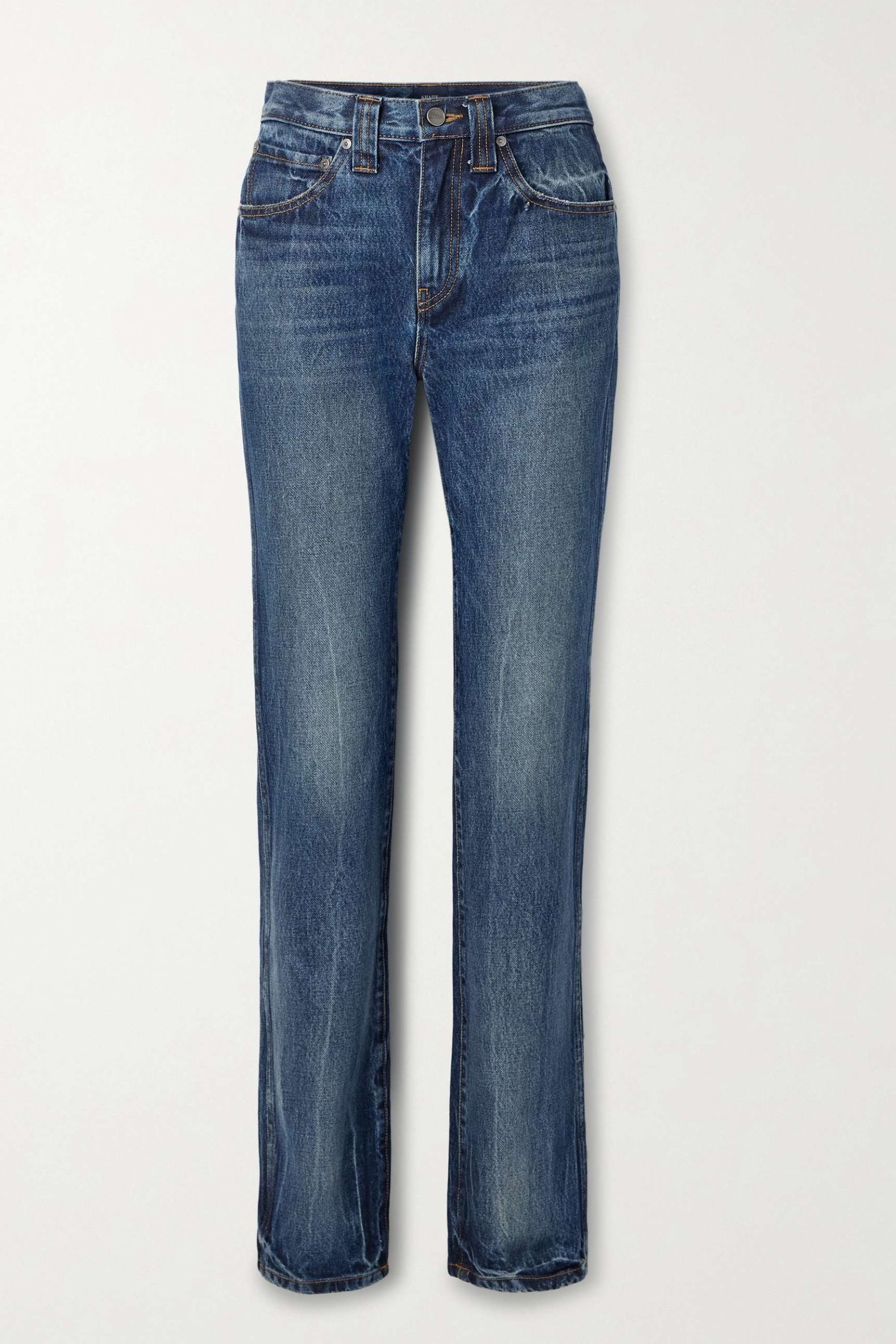 Farley High-Rise Straight-Leg Jeans