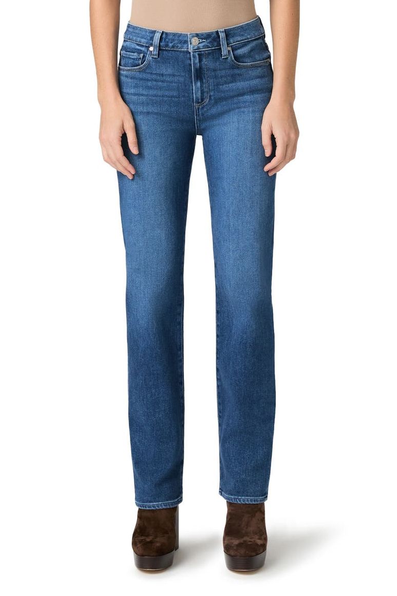 Mason Mid Rise Straight Leg Jeans