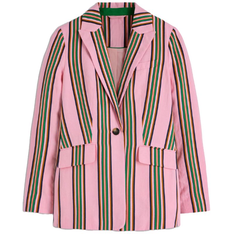 Boden striped blazer