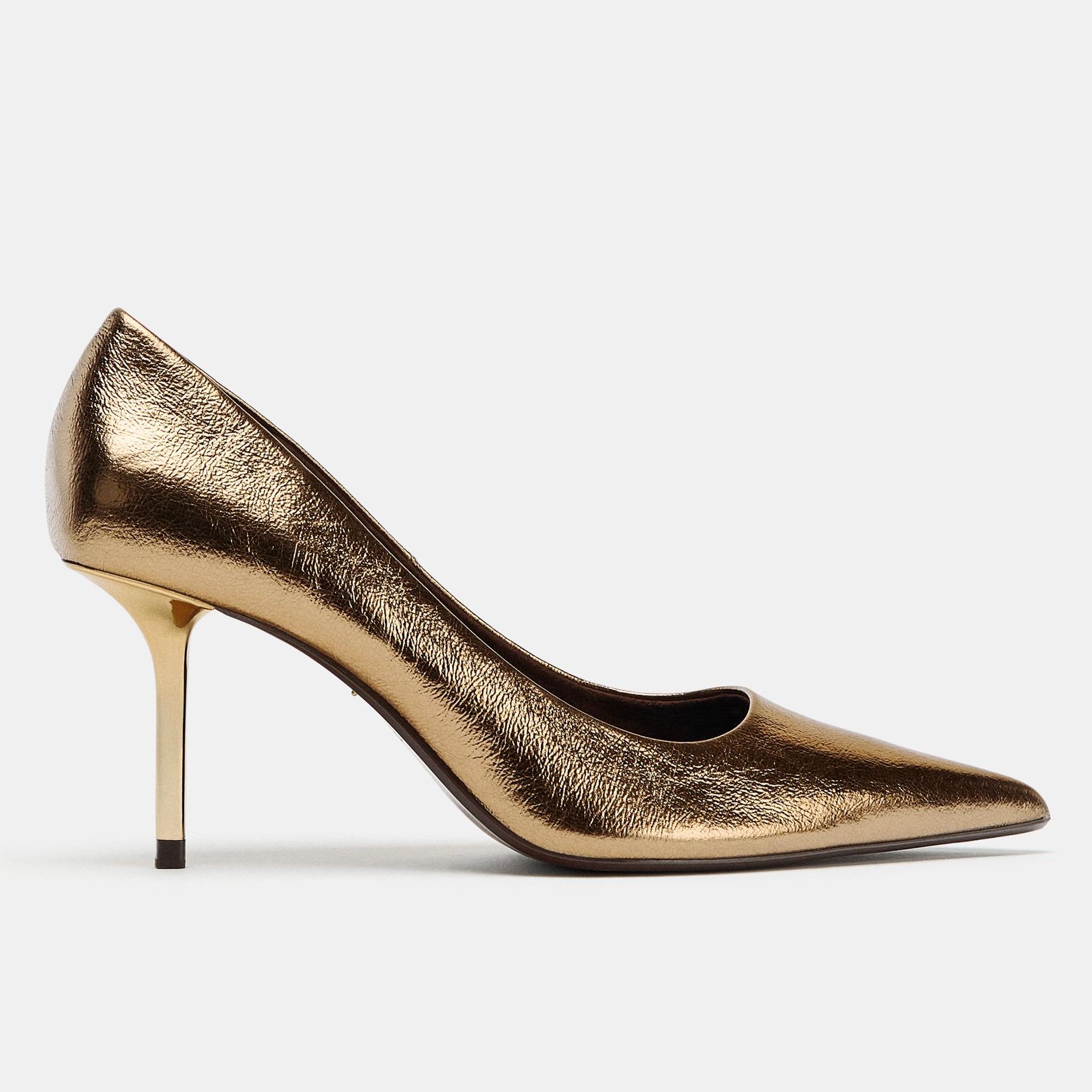 Metallic Effect Heels