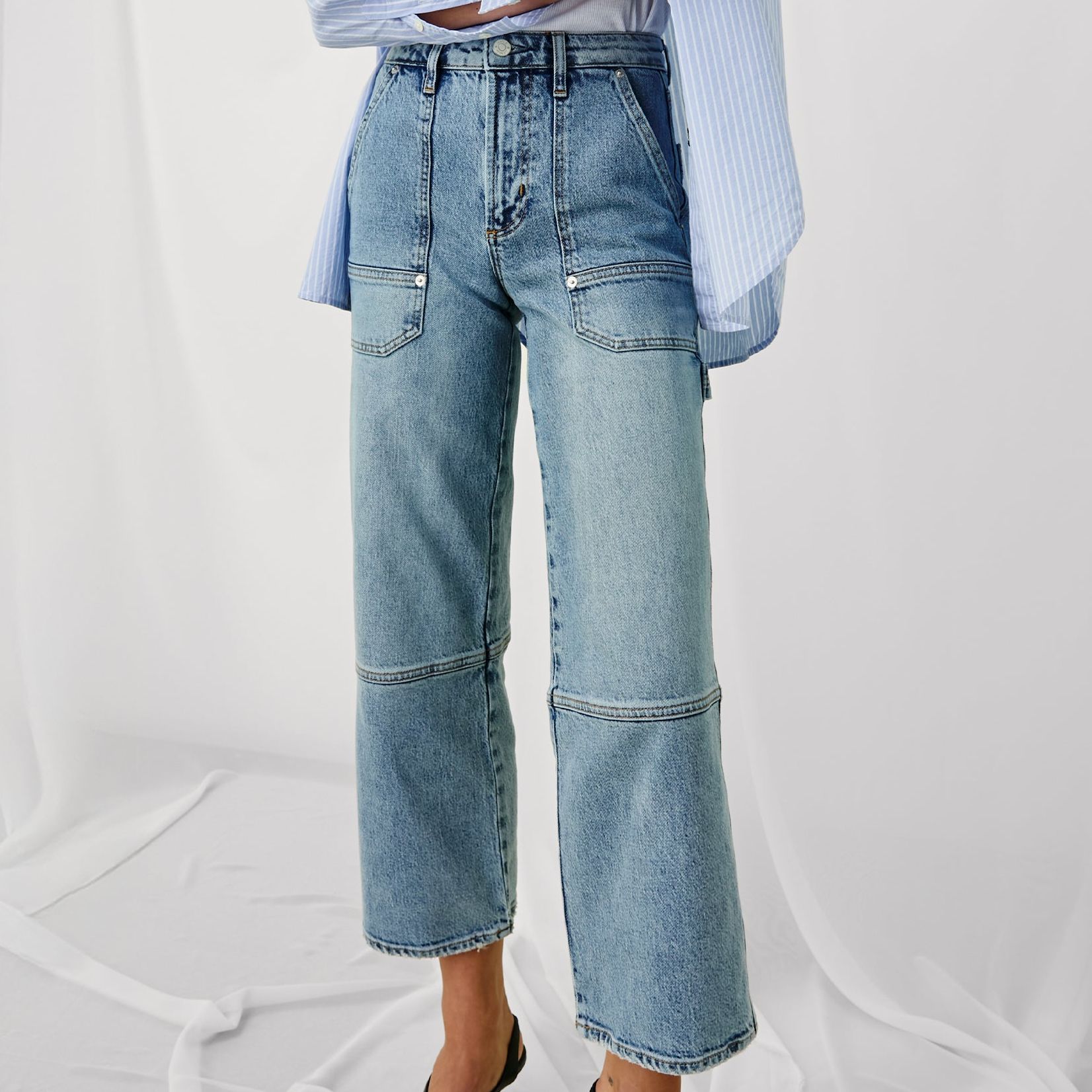 Silverado Carpenter Crop - Blueprint