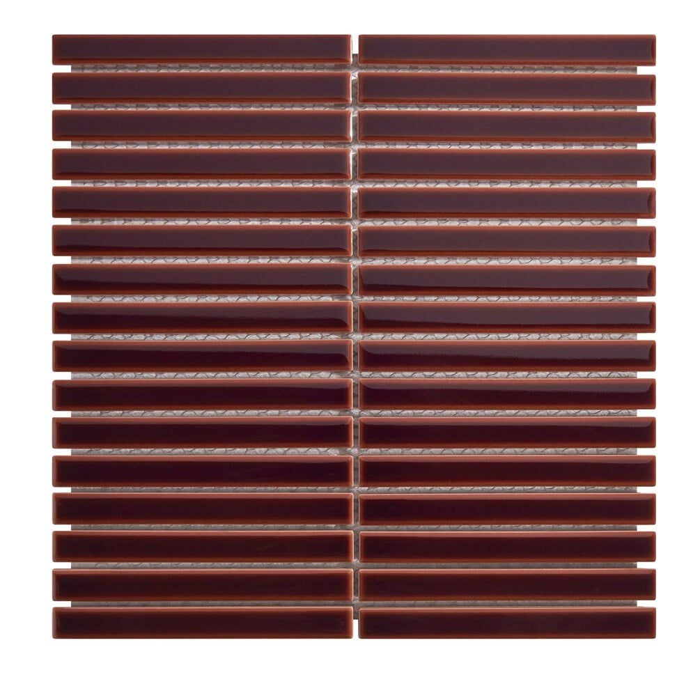 Pikko&amp;trade; Burnt Orange Mosaic Tile