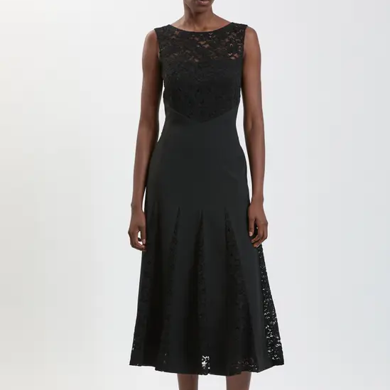 Karen Millen, Black Lace Midi Dress