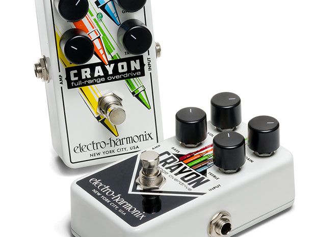 Electro-Harmonix Unveils Crayon Full-Range Overdrive Pedal — Demo