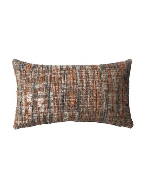 Gracie Oaks Collision Abstract Rectangular Lumbar Cushion Cover
