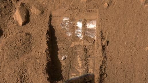 Mars Scientists: It Must Be Ice | Space