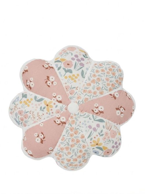 Flower Patchwork Cushion, Multi