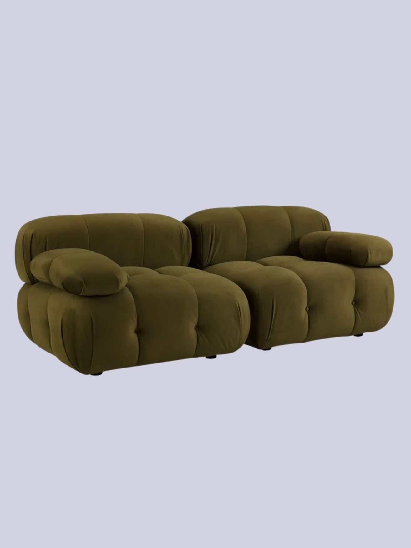 DUSK, Bondi 2 Seater Sofa in Rich Green