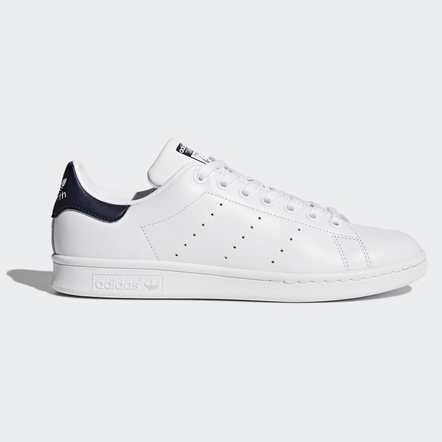 adidas Stan Smith Core White Dark Blue Trainers