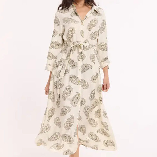 Debenhams, Paisley Print Midi Shirt Dress