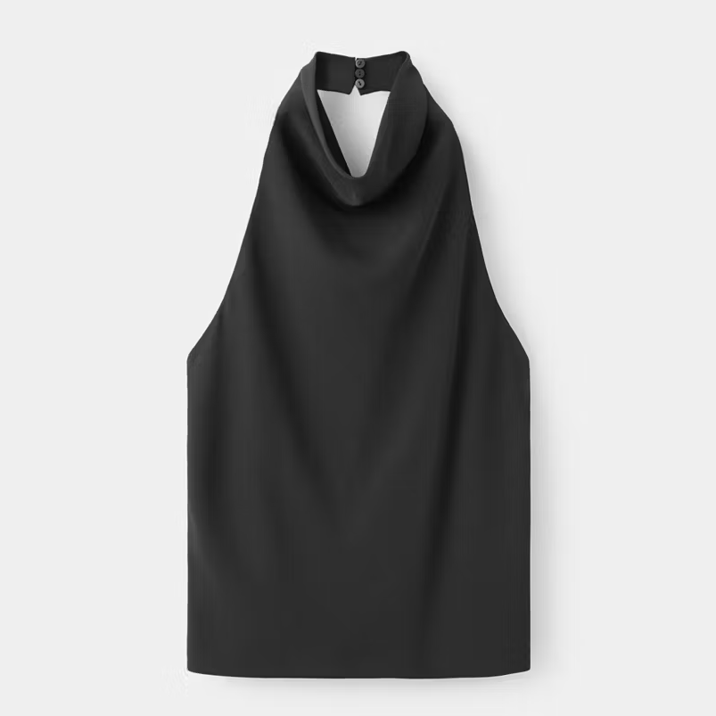 Mango, BlackHalter Top