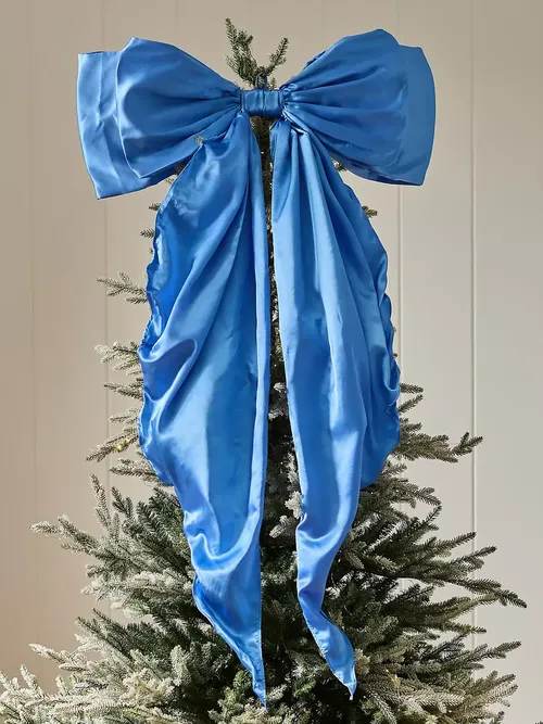 Satin Bow Tree Topper