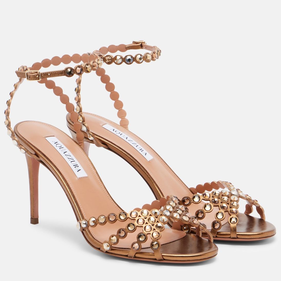 Tequila 85 Embellished Leather Sandals