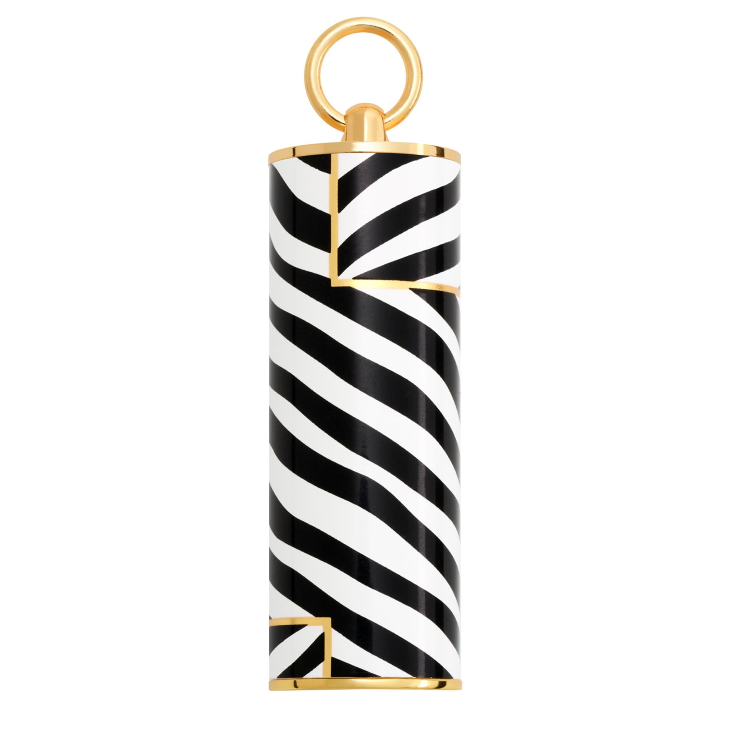 Carolina Herrera Herrera Zebra Print Lipstick Cap
