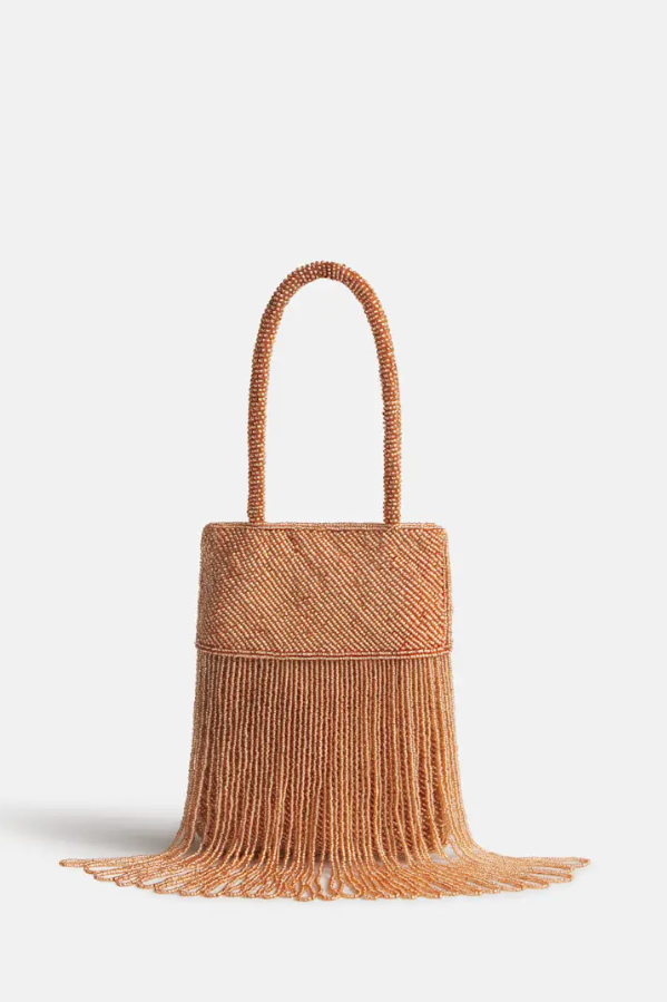 Reformation, Valentina Mini Beaded Bag