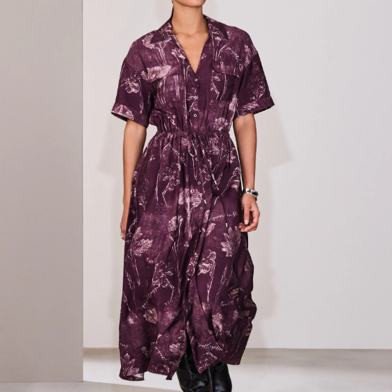 Next purple midi dress