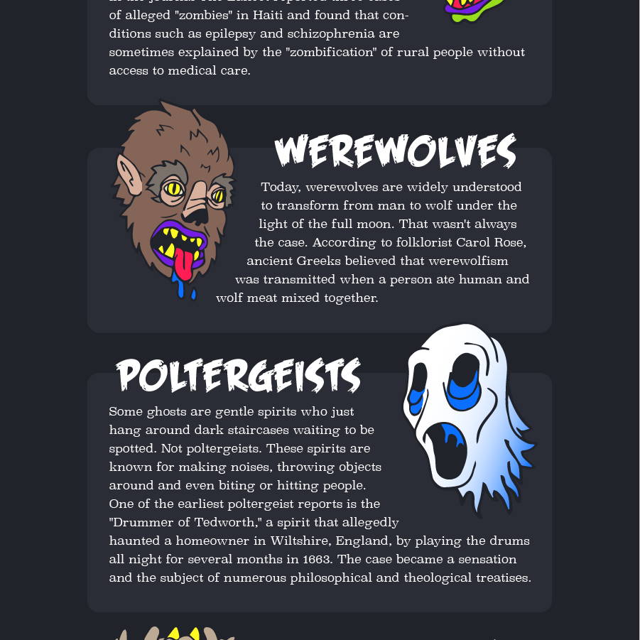 Halloween Monster Science (Infographic) | Live Science