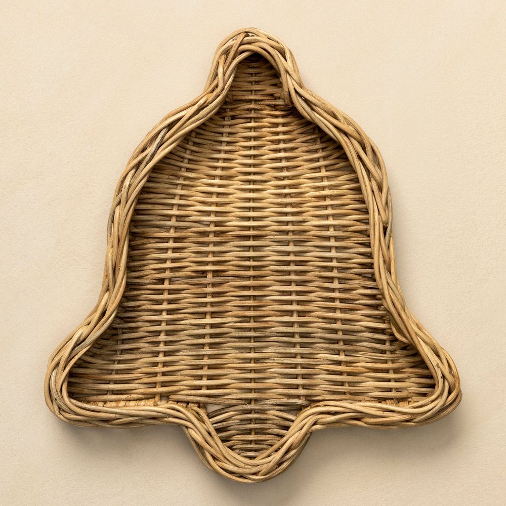 Wicker Bell Tray