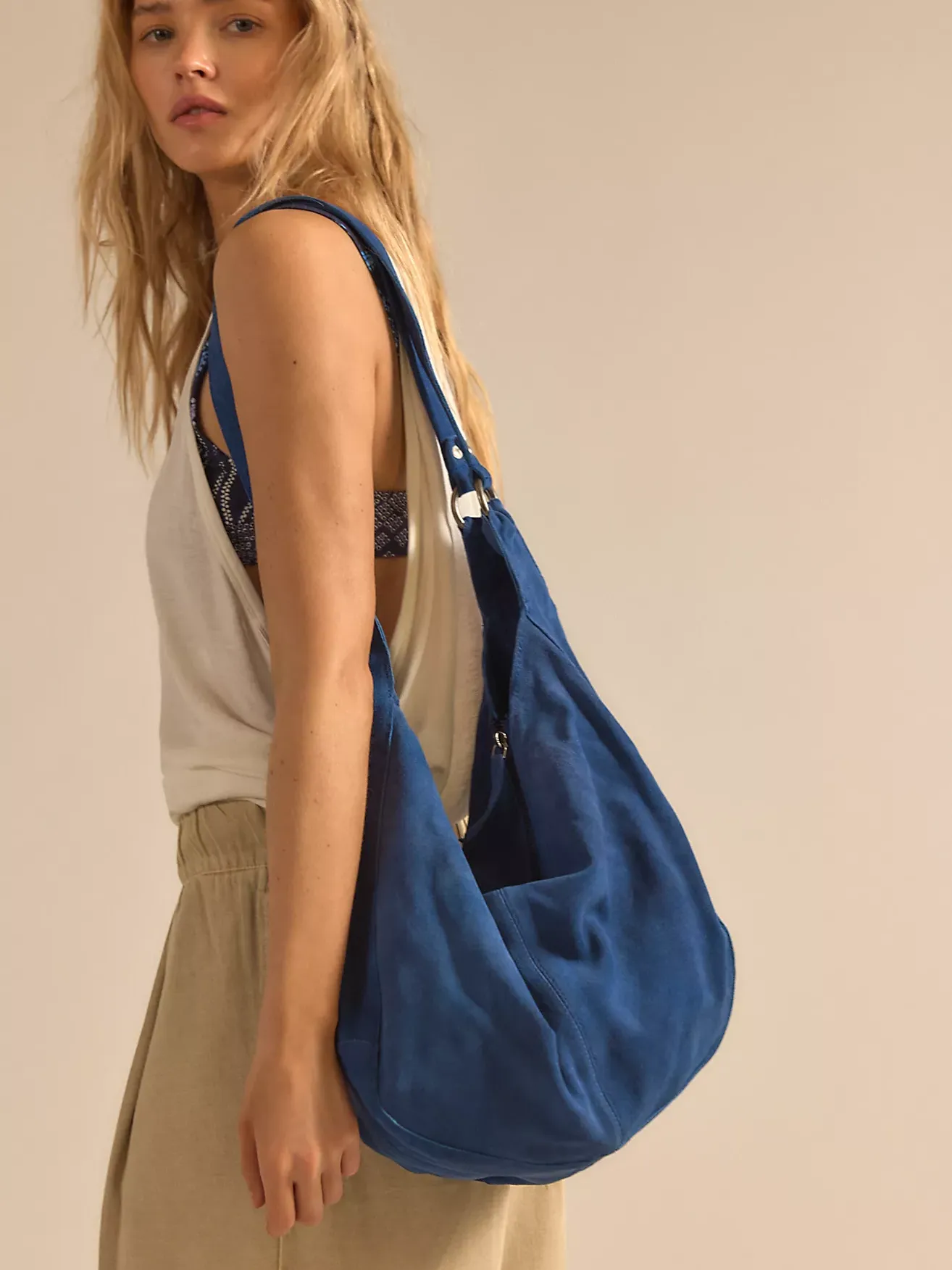 Roma Suede Tote Bag