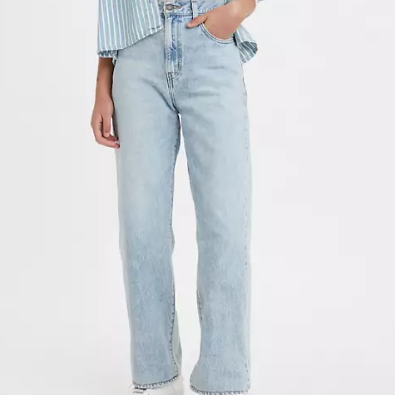 Levi's, High-waisted Straight Jeans