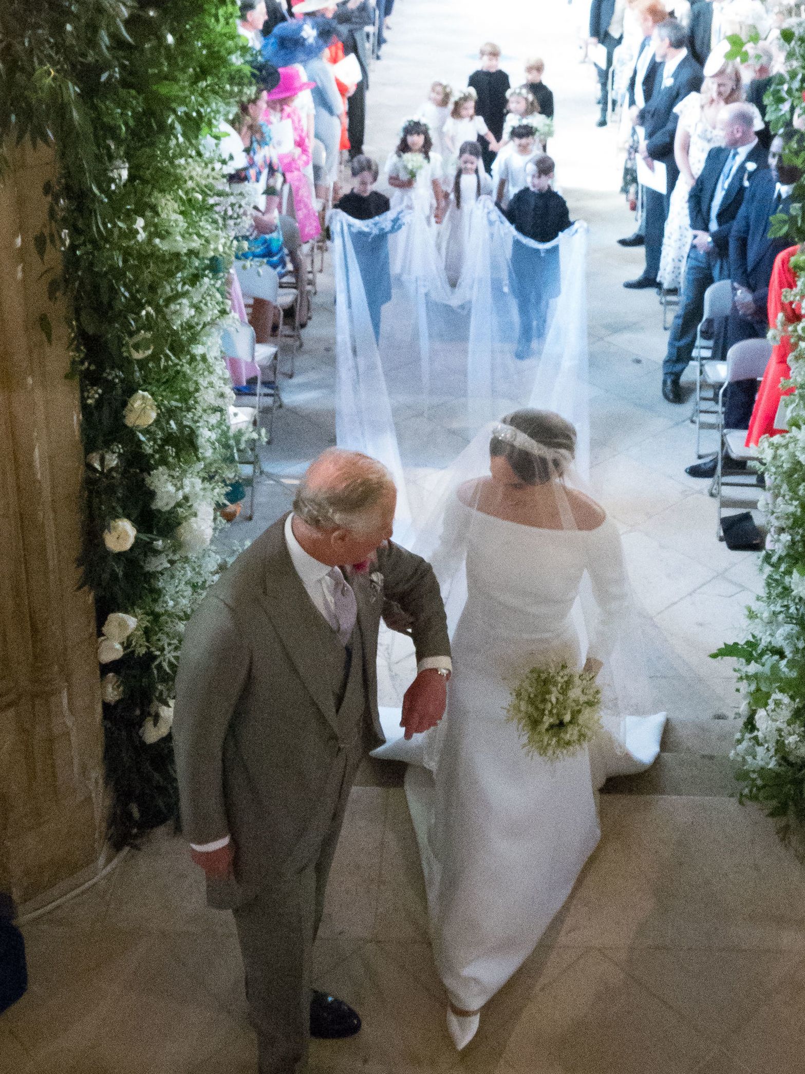 Meghan Markle King Charles Wedding Photo