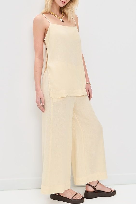 Free People Sightseer Linen Set