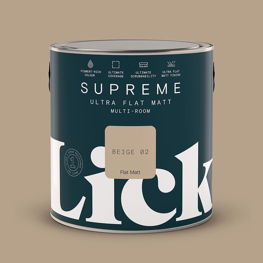Beige 02: Supreme &amp;ndash; Ultra Flat Matt Paint