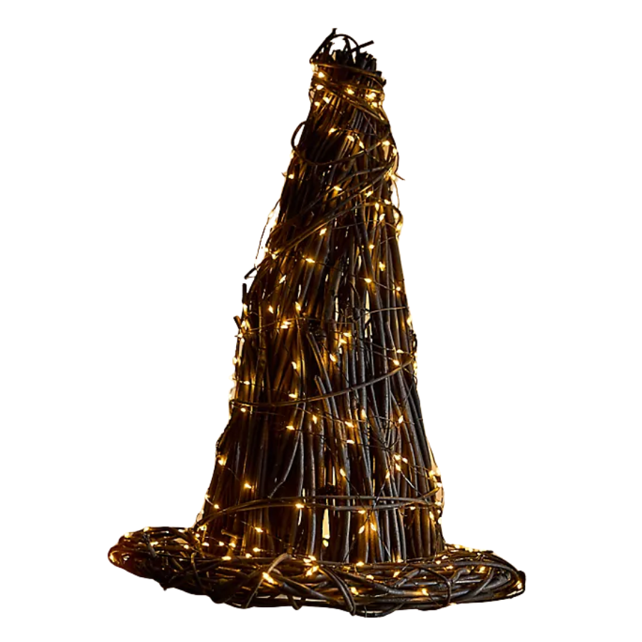 Illuminated Vine Witch Hat
