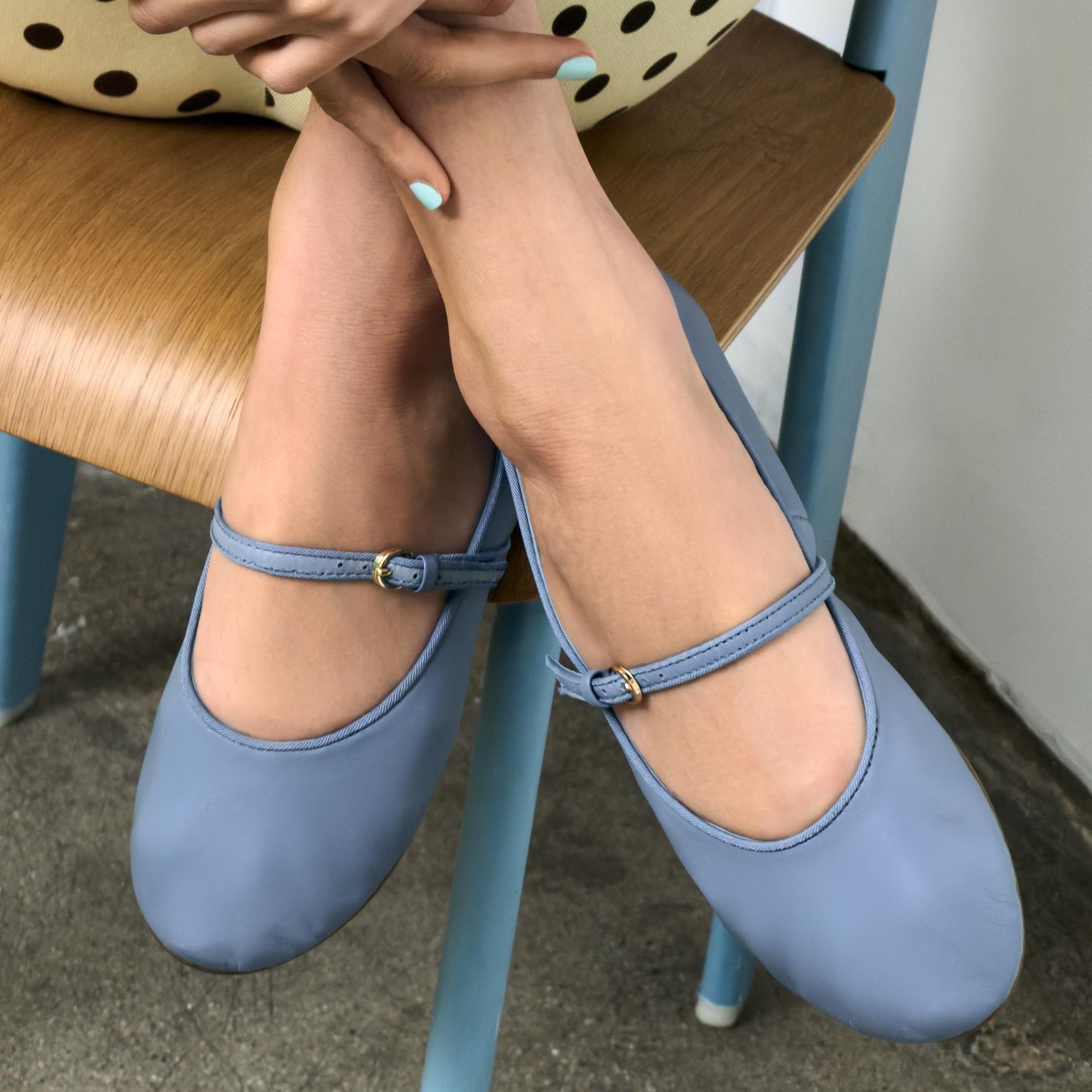 Leather Ballet Flats