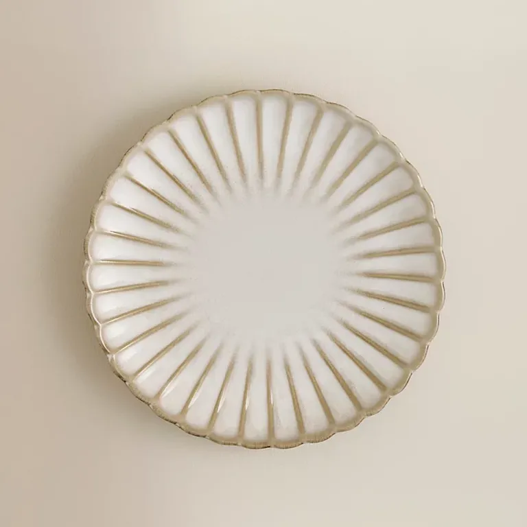 scalloped side plate