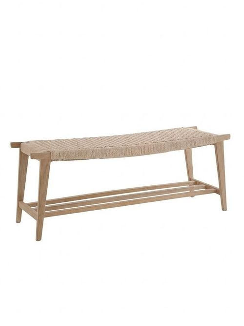 Kioto Solid Oak Bench