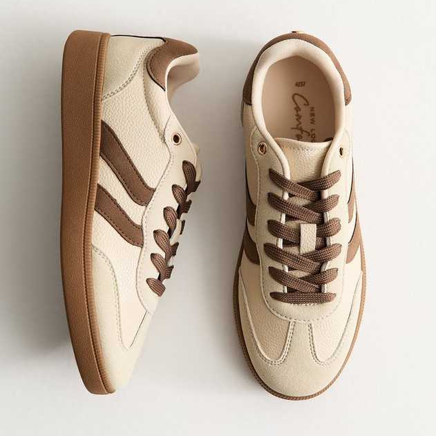 New Look, Brown Stripe Trainers