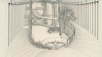 Bruce Goff: sketches and animated renderings | Wallpaper*