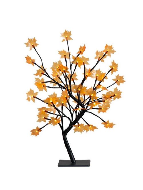 Pre-Lit Autumn Artificial Maple Fall Tree 