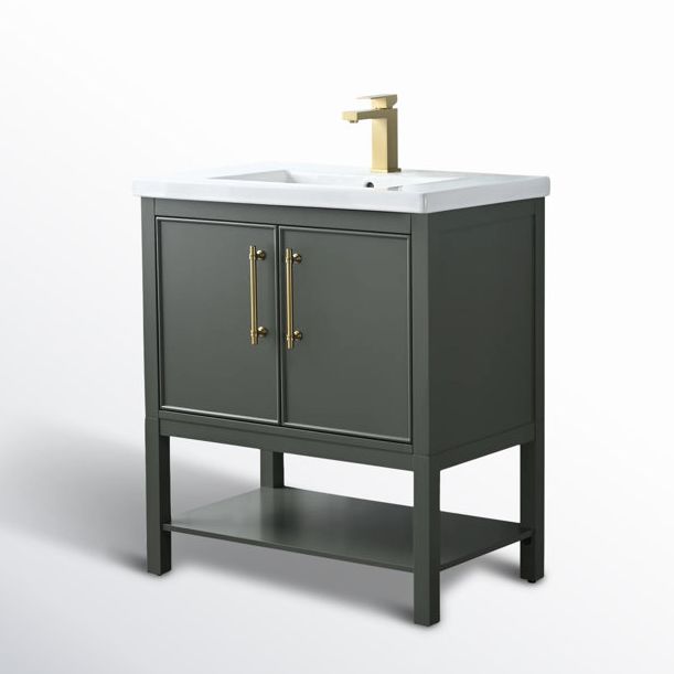 Sand &amp;amp; Stable&amp;trade; Jewell 30&quot; Single Bathroom Vanity Set &amp;amp; Reviews | Wayfair