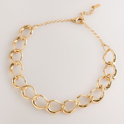 Next Gold Toned Link Chain Necklace