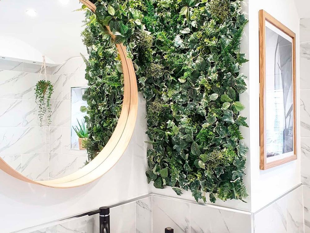 DIY enthusiast reveals how to make your own artificial plant wall for 65 |  Ideal Home