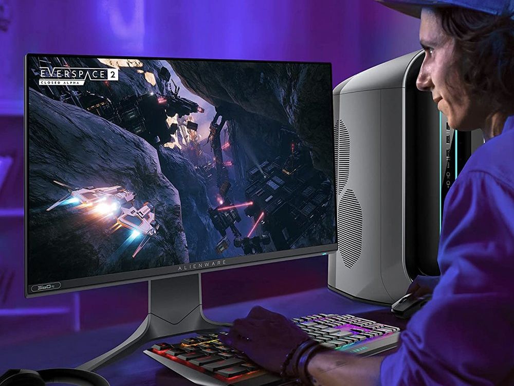 Grab the Alienware 25 monitor with a crazy 360Hz refresh rate at