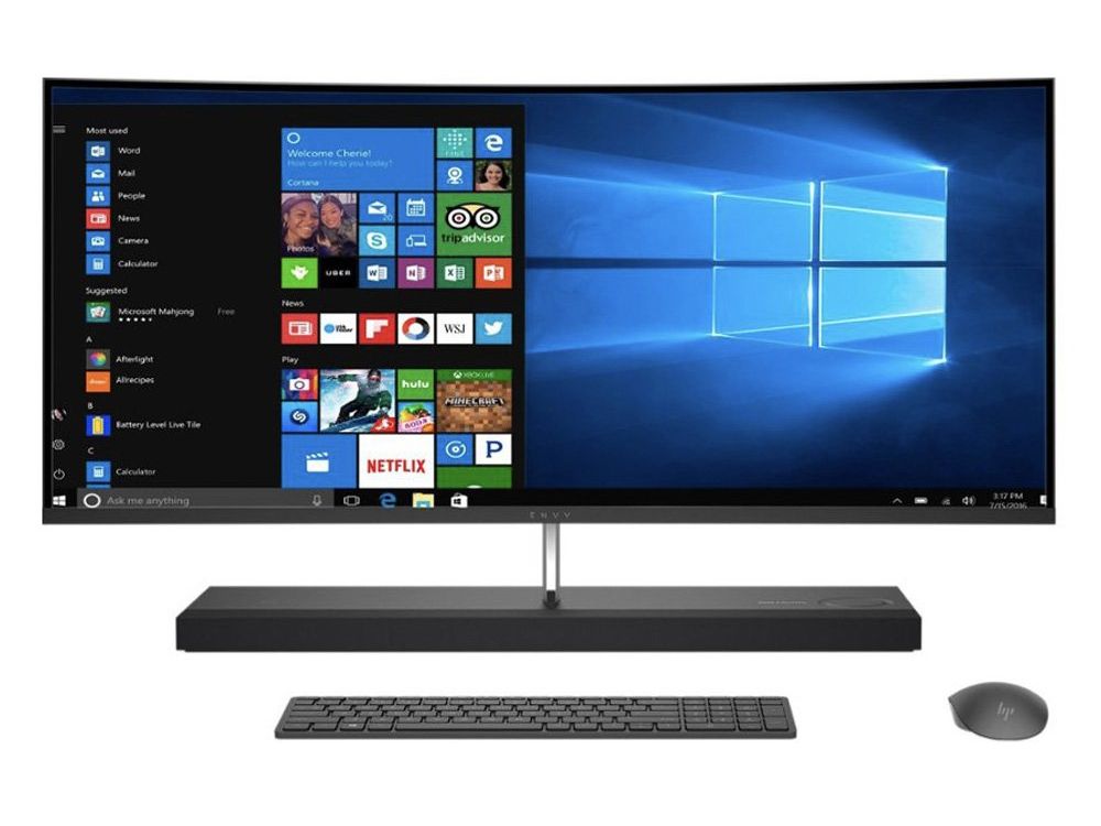 ENVY Curved All-in-One 34 /i7/GTX1050 HP ENVY 34 All-in-One