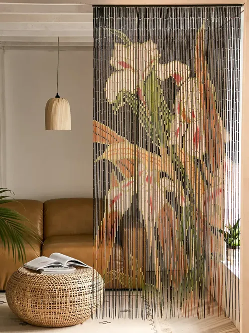 Iris Bamboo Curtain